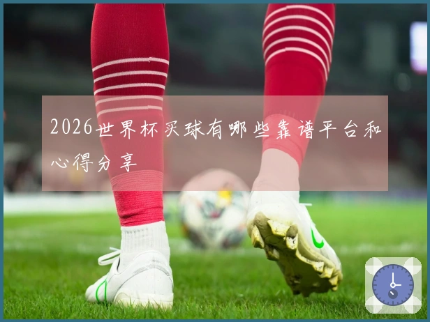 2026世界杯买球有哪些靠谱平台和心得分享